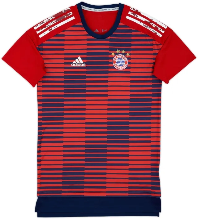 adidas Bayern Munich Mens SS Home Shirt 2017/18