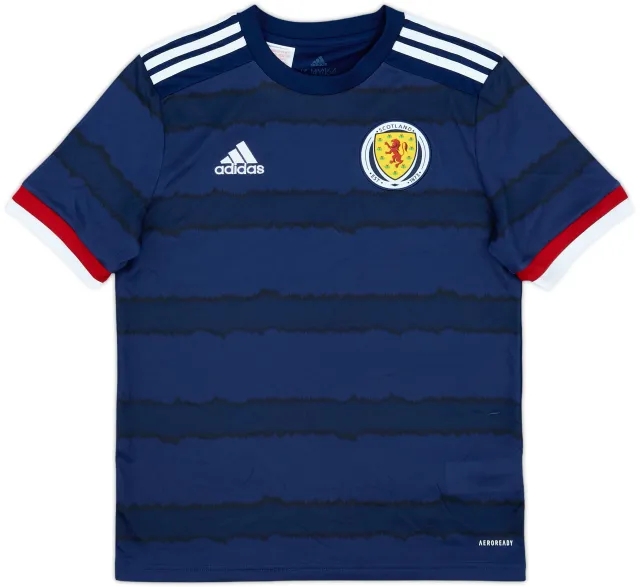2020-22 Scotland Home Shirt - 9/10 - (L.Boys)