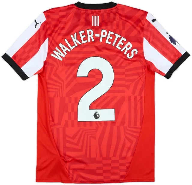2024-25 Southampton Home Shirt Walker-Peters #2 - 9/10 - (S)