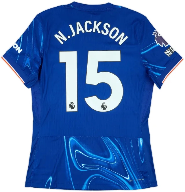 2024-25 Chelsea Match Issue Home Shirt N.Jackson #15