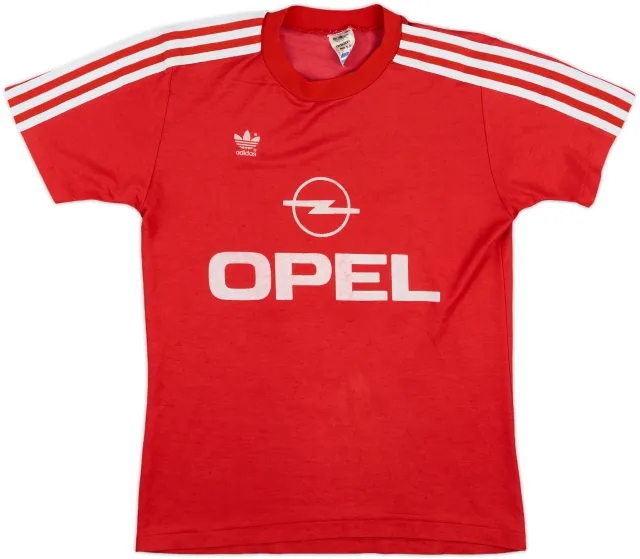 adidas Bayern Munich Mens SS Home Shirt 1989/91