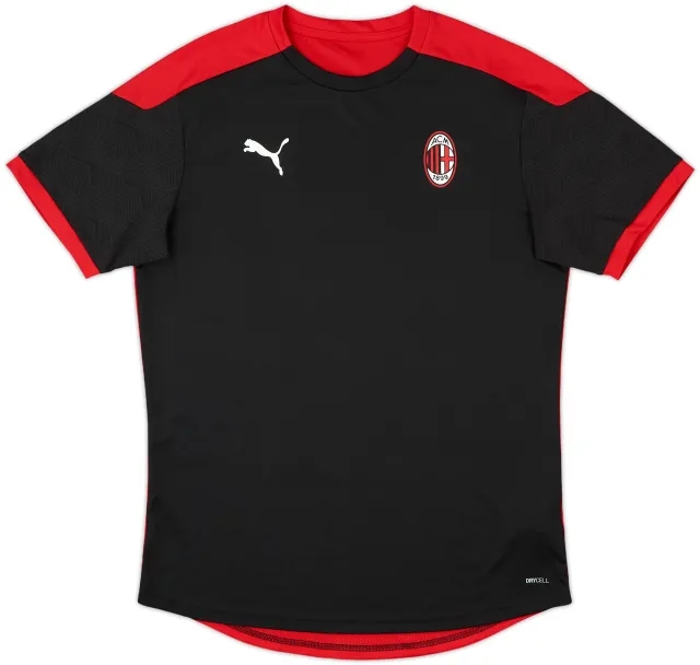 2020-21 AC Milan Puma Training Shirt - 8/10 - (L)