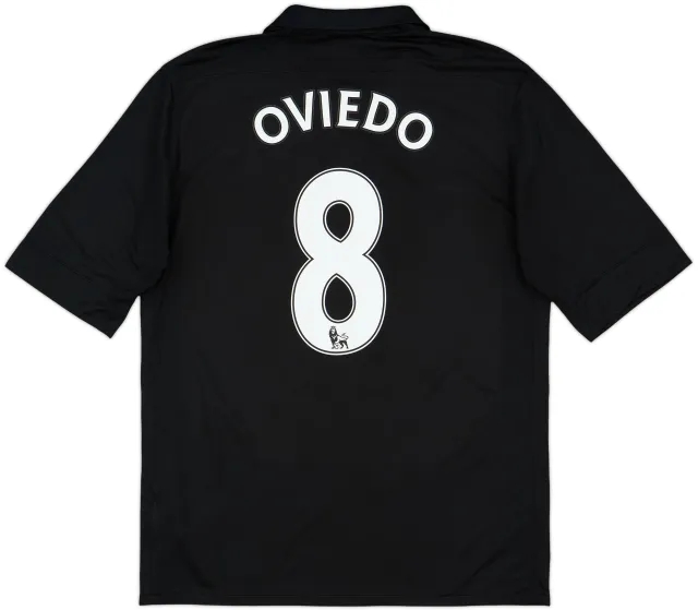 2012-13 Everton Away Shirt Oviedo #8 - 10/10 - (M)