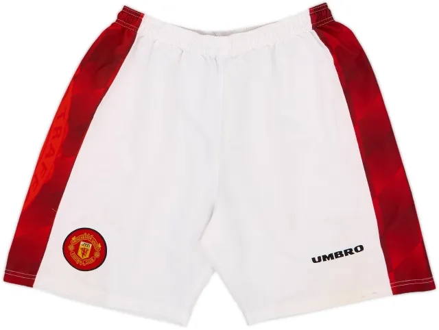 1996-97 Manchester United Home Shorts - 8/10 - (L)