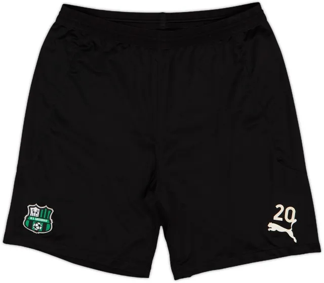 2018-19 Sassuolo Player Issue Training Shorts #20 - 7/10 - (L)