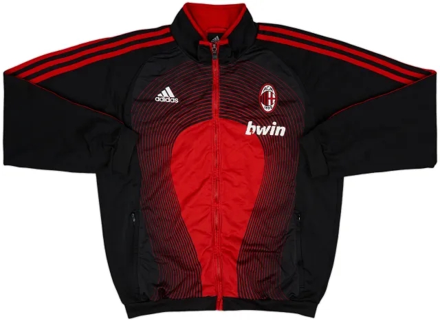 2006-07 AC Milan adidas Track Jacket - 6/10 - (L)