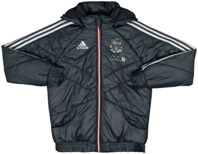2011-12 Liverpool adidas Padded Bench Coat - 4/10 - (XL.Boys)