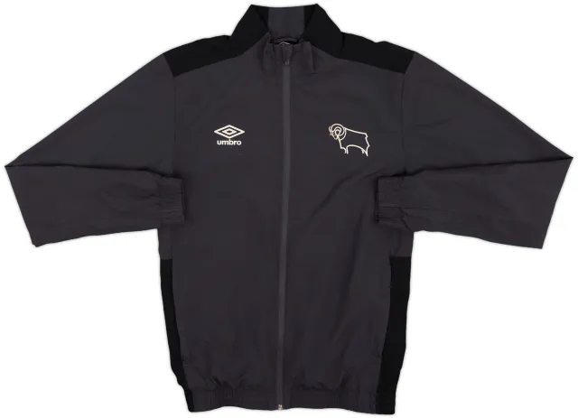 2015-16 Derby County Umbro Track Jacket - 8/10 - (S)