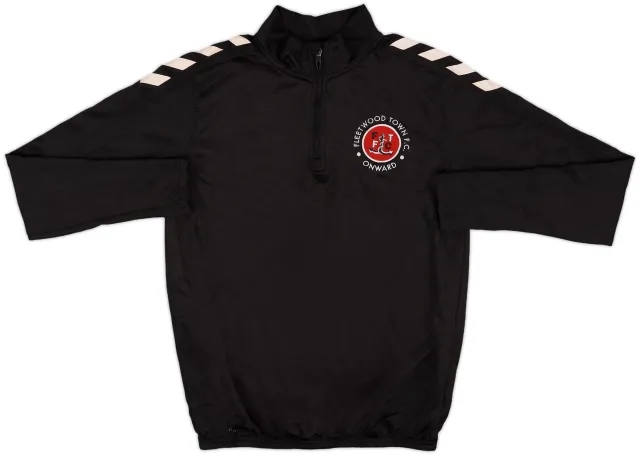 2018-19 Fleetwood Hummel 1/4 Zip Training Top - 4/10 - (XL)