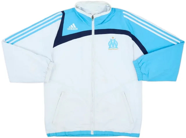 2007-08 Olympique Marseille adidas Track Jacket - 5/10 - (M)