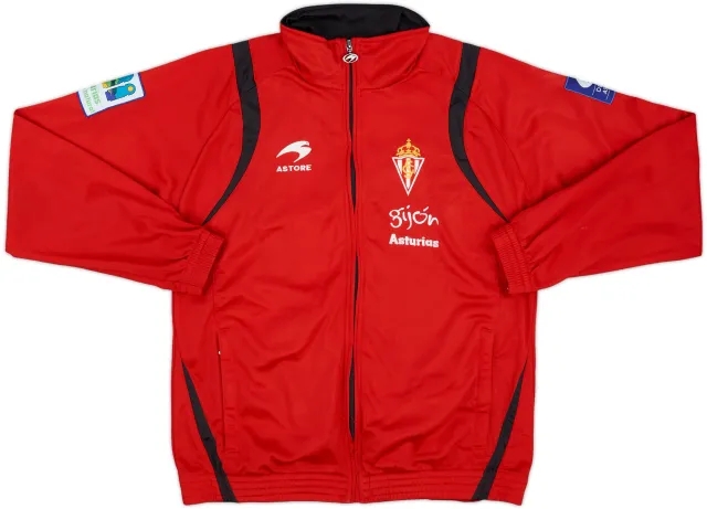 2007-08 Sporting Gijon Astore Track Jacket - 8/10 - (M)