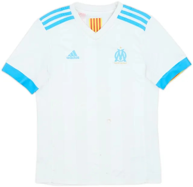 2017-18 Olympique Marseille Home Shirt - 5/10 - (M.Boys)