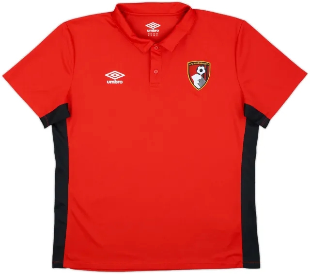 2018-19 Bournemouth Umbro Polo Shirt - 9/10 - (XL)