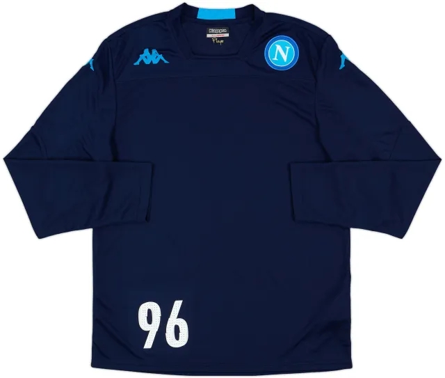 2017-18 Napoli Kappa Player Issue Sweat Top #96 - 10/10 - (XL)