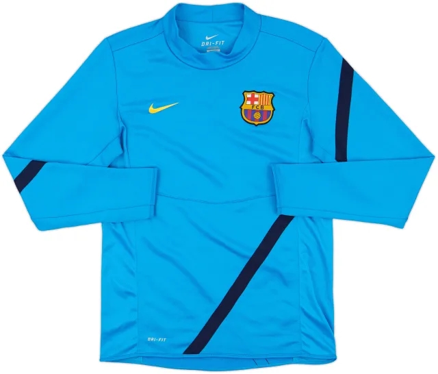 2011-12 Barcelona Nike Sweat Top - 7/10 - (S)