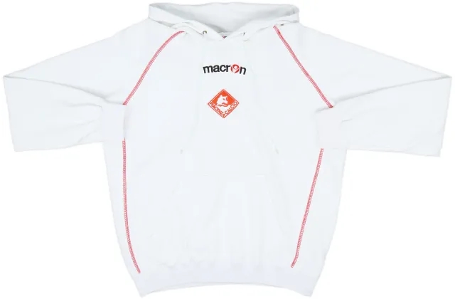 2008-10 Piacenza Macron Hooded Sweat Top - 8/10 - (L)