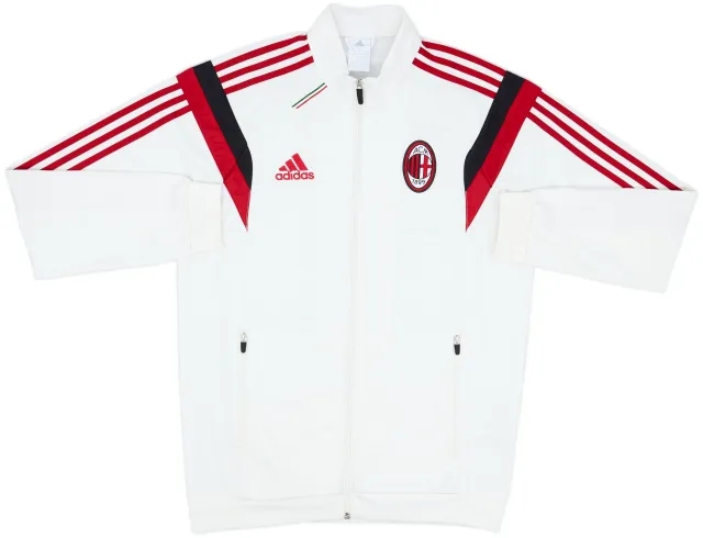 2014-15 AC Milan adidas Track Jacket - 8/10 - (M)