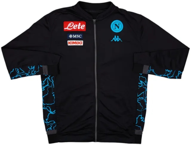 2019-20 Napoli Kappa Track Jacket - 6/10 - (3XL)