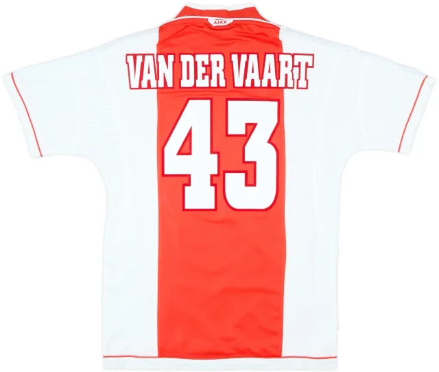 1999-00 Ajax Home Shirt Van Der Vaart #43 (M)
