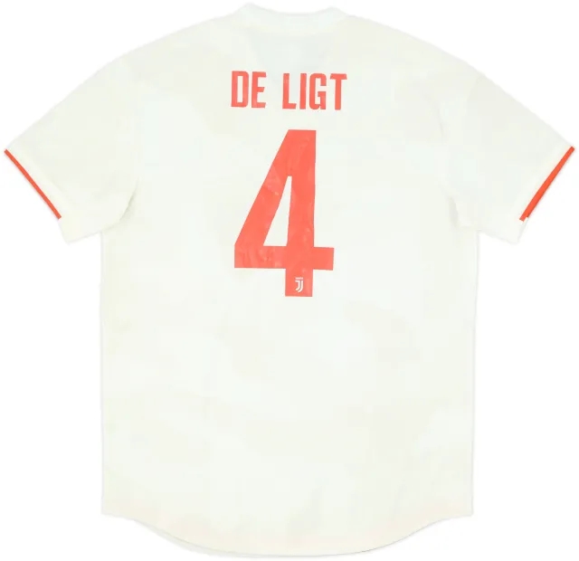 2019-20 Juventus Player Issue Away Shirt De Ligt #4 (L)