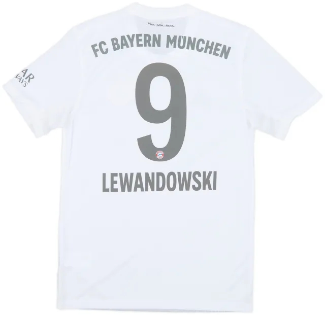 2019-20 Bayern Munich Away Shirt Lewandowski #9 (S)