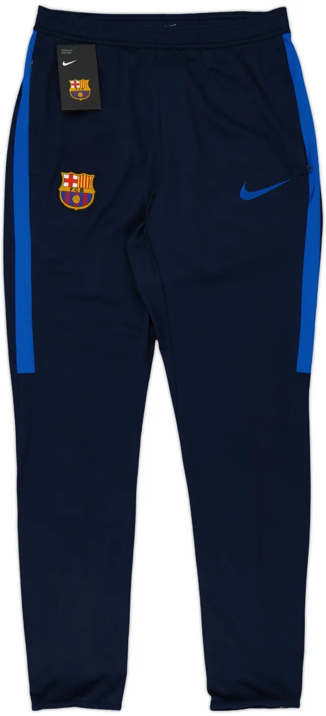 2017-18 Barcelona Nike Track Pants/Bottoms (S)