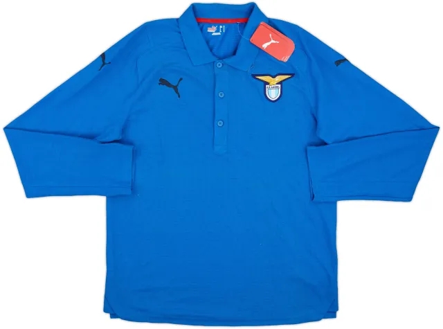 2010-11 Lazio Puma Polo L/S Shirt (L)