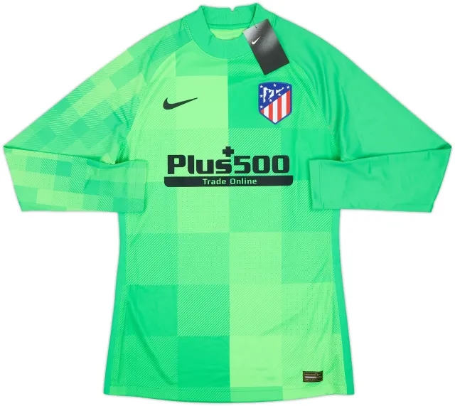 Nike Atlético Madrid Mens LS Goalkeeper Player Issue Home Shirt 2021/22