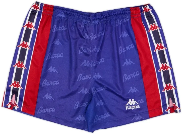 1995-97 Barcelona Home Shorts - 8/10 - (L)