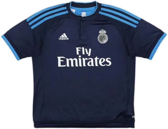 adidas Real Madrid Boys SS Third Shirt 2015/16