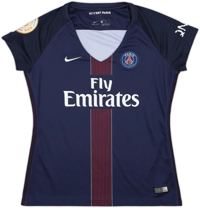 2016-17 Paris Saint-Germain Home Shirt - 7/10 - (Women's L)