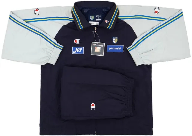 2001-02 Parma Player Issue Champion Tracksuit (XL)