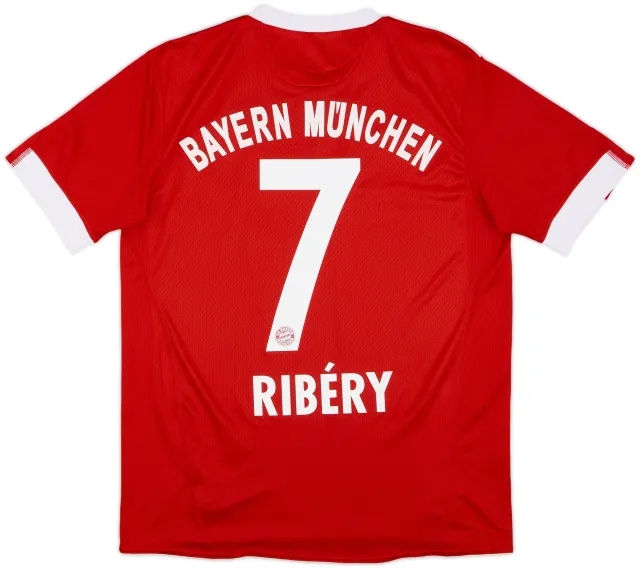 adidas Bayern Munich Boys SS Home Shirt 2009/10
