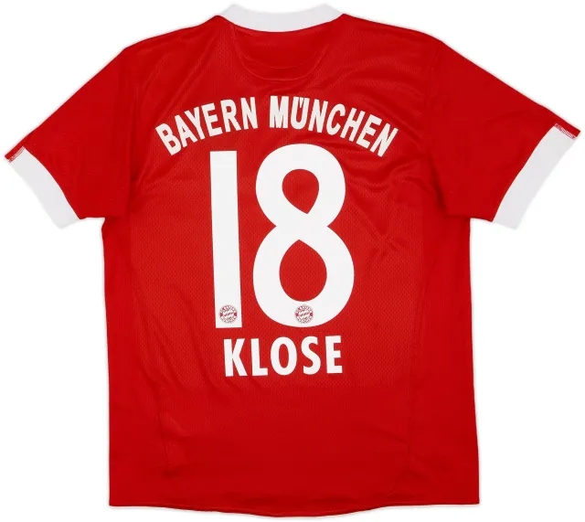 adidas Bayern Munich Boys SS Home Shirt 2009/10
