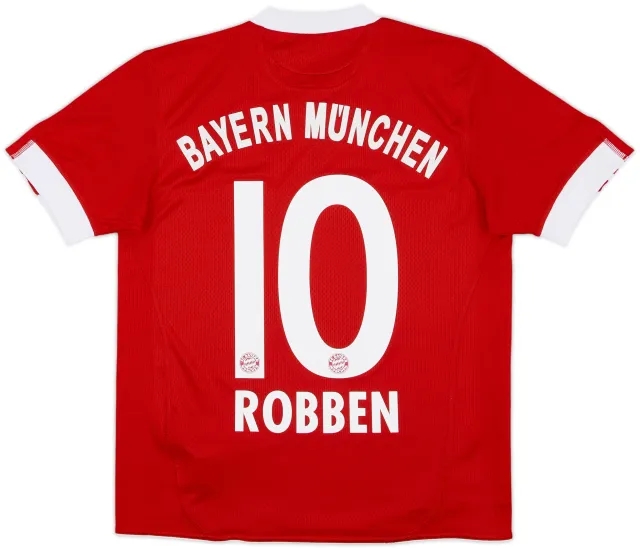 adidas Bayern Munich Boys SS Home Shirt 2009/10