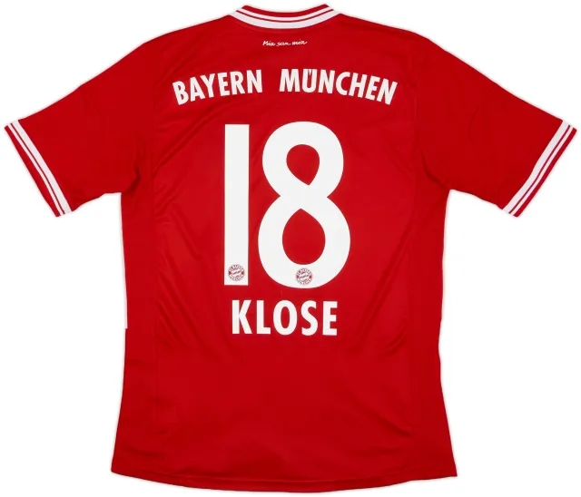 adidas Bayern Munich Boys SS Home Shirt 2013/14