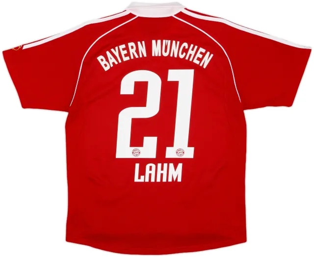 adidas Bayern Munich Boys SS Home Shirt 2005/06
