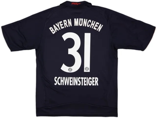 adidas Bayern Munich Boys SS Away Shirt 2008/09