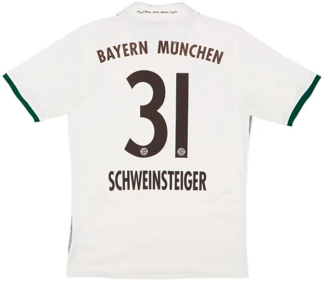 adidas Bayern Munich Boys SS Away Shirt 2013/14