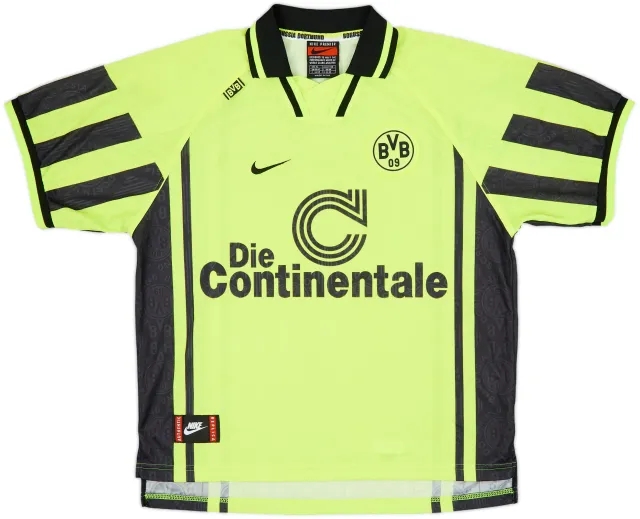 1996-97 Borussia Dortmund Home Shirt - 8/10 - (XL)