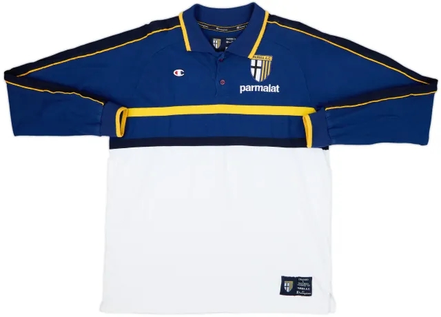 2003-04 Parma Champion Leisure Polo L/S Shirt - 8/10 - (L)