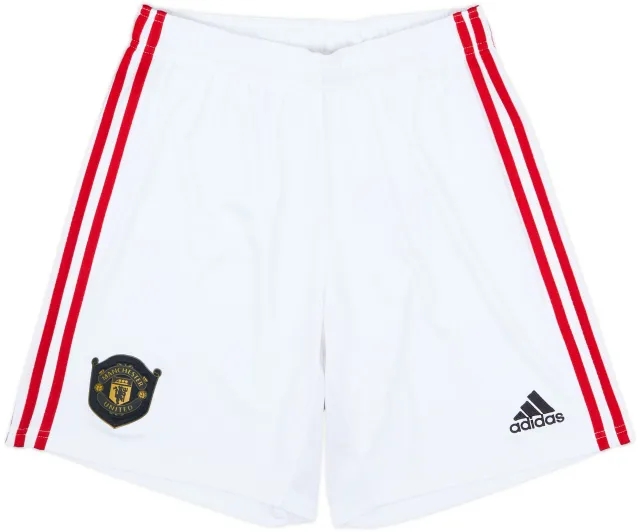 2019-20 Manchester United Home Shorts - 8/10 - (M)
