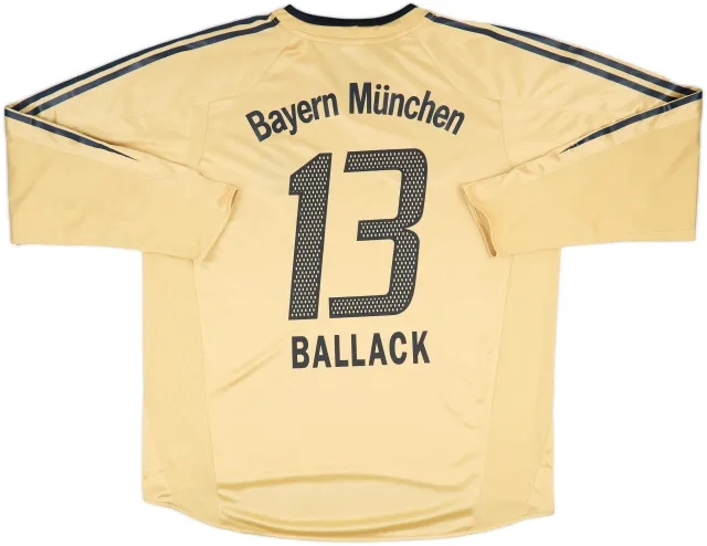 adidas Bayern Munich Mens LS Away Shirt 2004/05