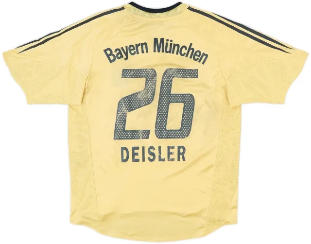 2004-05 Bayern Munich Away Shirt Deisler #26 - 5/10 - (M)
