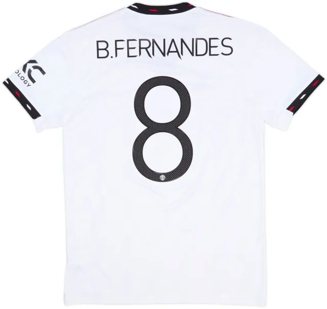 2022-23 Manchester United Away Shirt B.Fernandes #8 - 6/10 - (L)