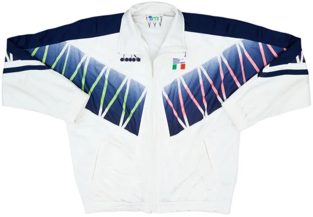 1994 Italy Diadora Track Jacket - 4/10 - (M)