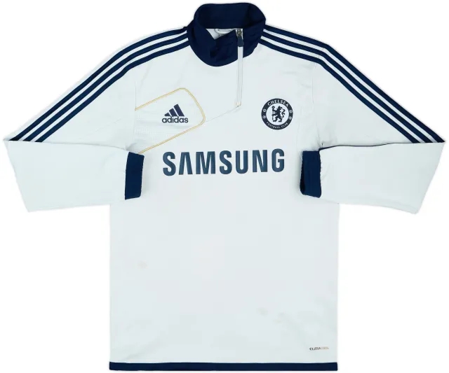 2012-13 Chelsea adidas 1/4 Zip Drill Top - 5/10 - (M/L)