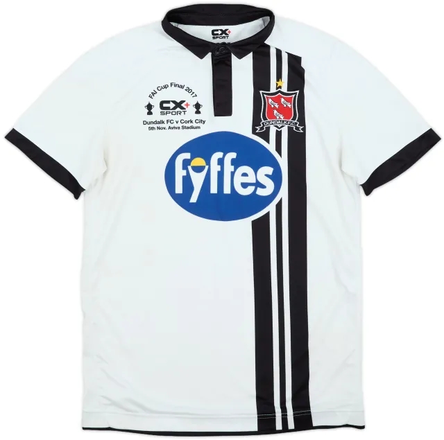 2016-17 Dundalk 'FAI Cup Final' Home Shirt - 7/10 - (S)