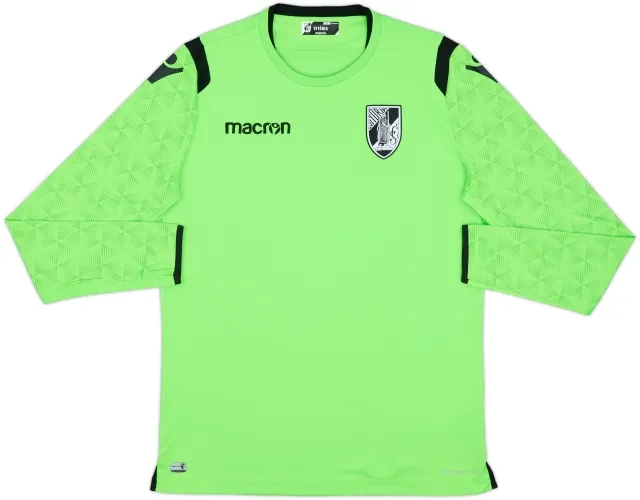 Macron Vitoria S.C. Mens LS Goalkeeper Home Shirt 2018/19