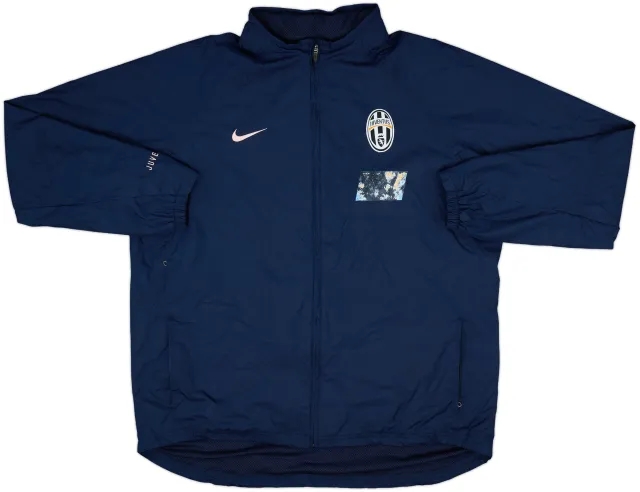 2004-05 Juventus Nike Hooded Rain Jacket - 5/10 - (XL)